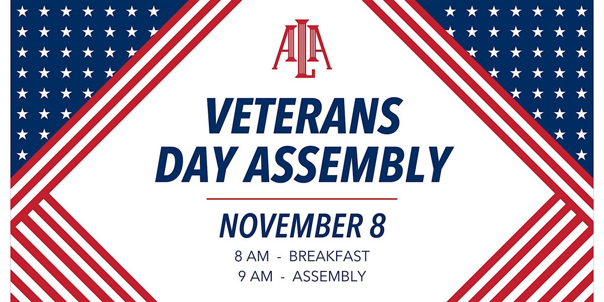 ALA Gilbert North Veterans Day Assembly