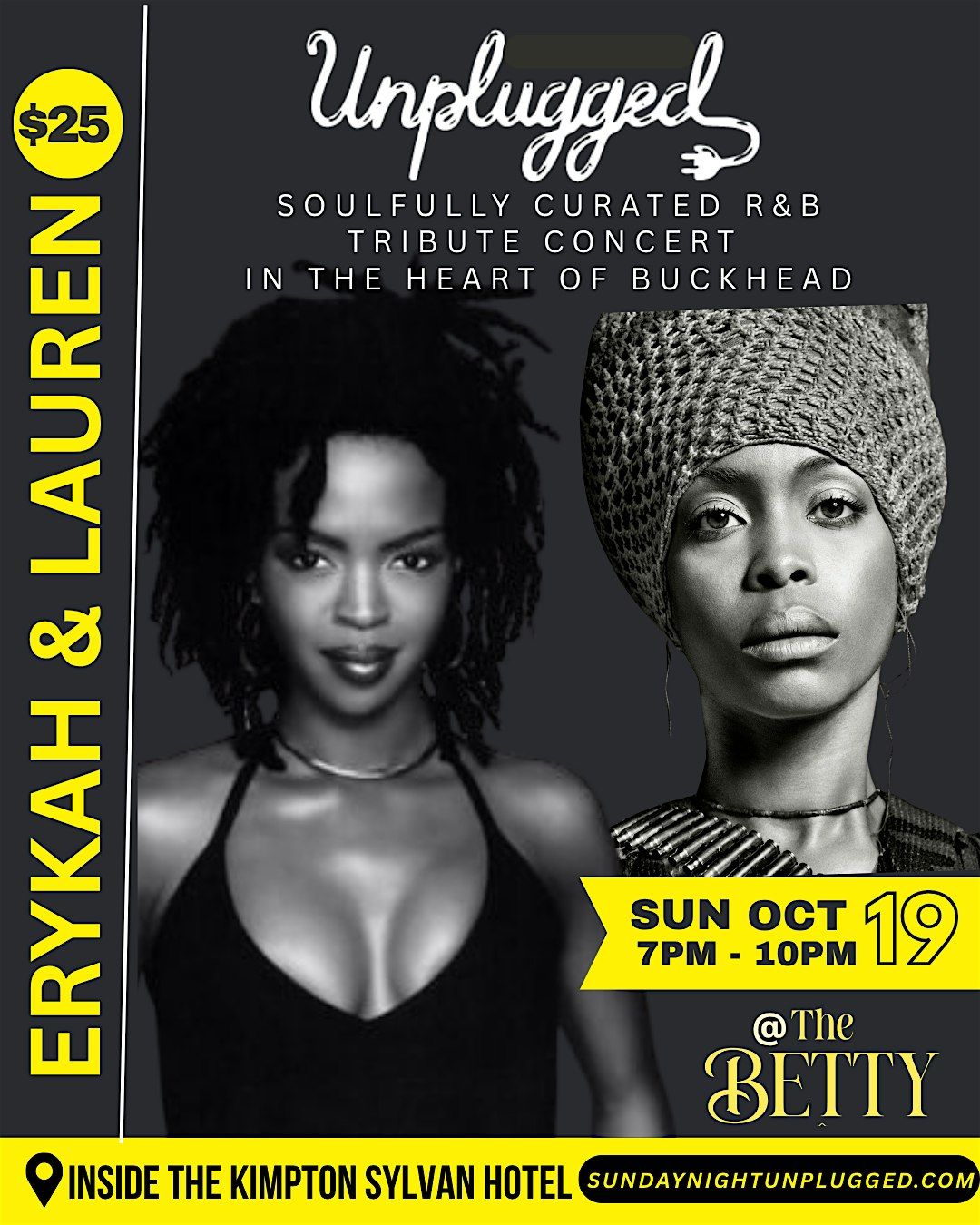 Lauren Hill & Erykah Badu Live Tribute at THE BETTY Buckhead Atlanta