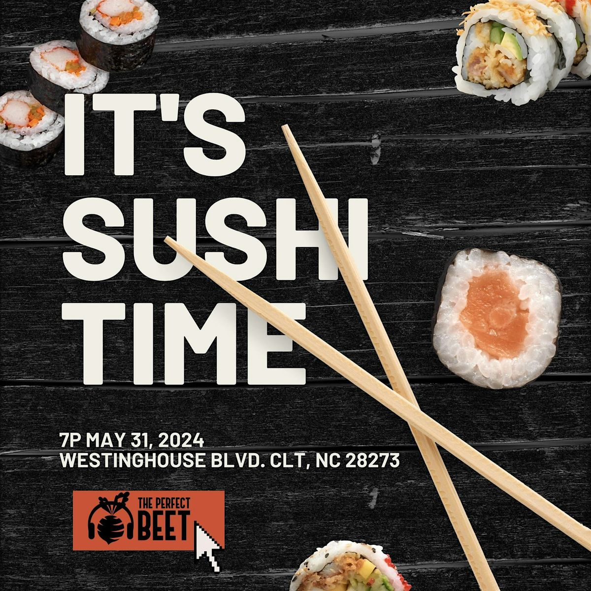 Roll With Me: Sushi + Sake Night