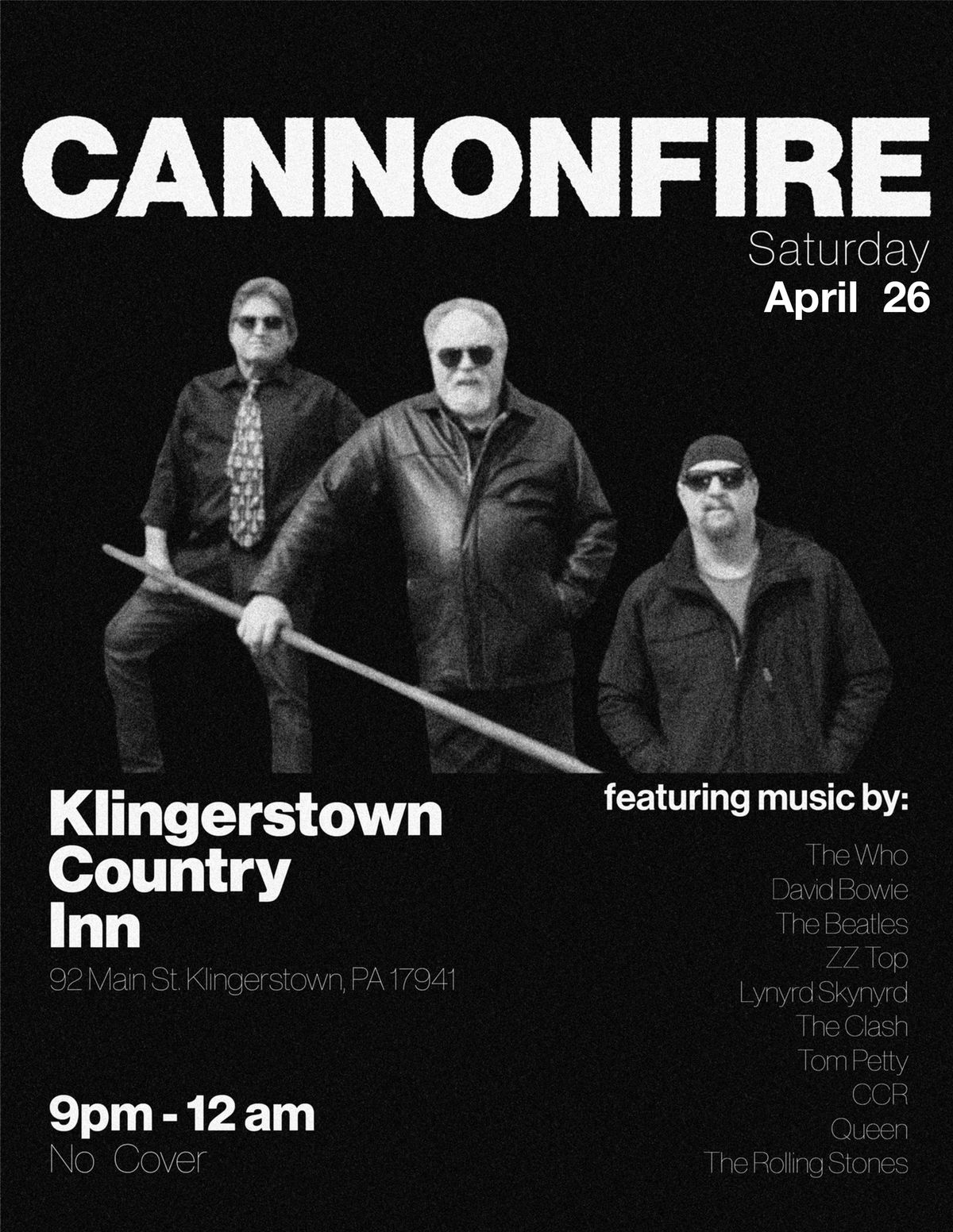 Cannonfire Band Night!