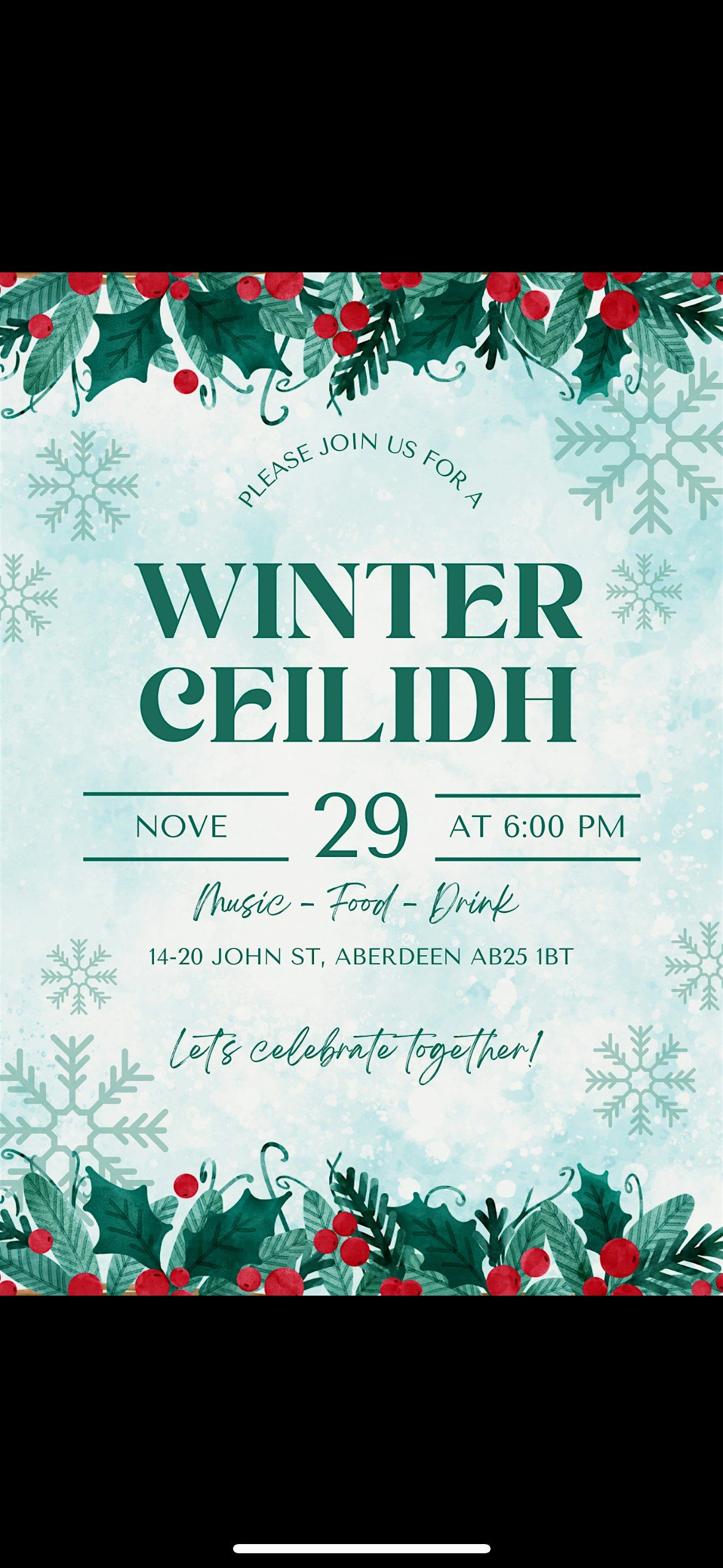 Winter Ceilidh