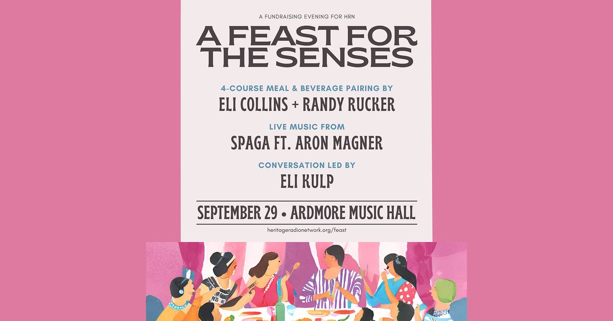 A Feast For The Senses: A Live Music & Culinary Experience ft SPAGA at Ardmore Music Hall 9\/29