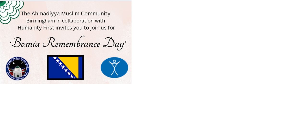 Bosnia Remembrance Day
