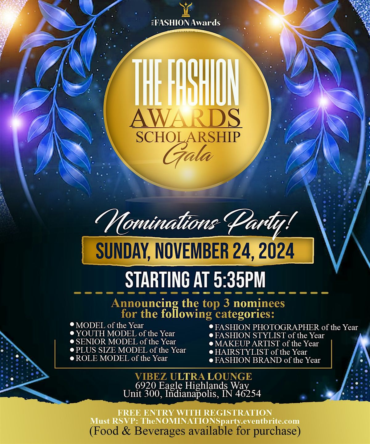 It\u2019s a NOMINATION PARTY \u2b50\ufe0fThe FASHION Awards | Scholarship Gala