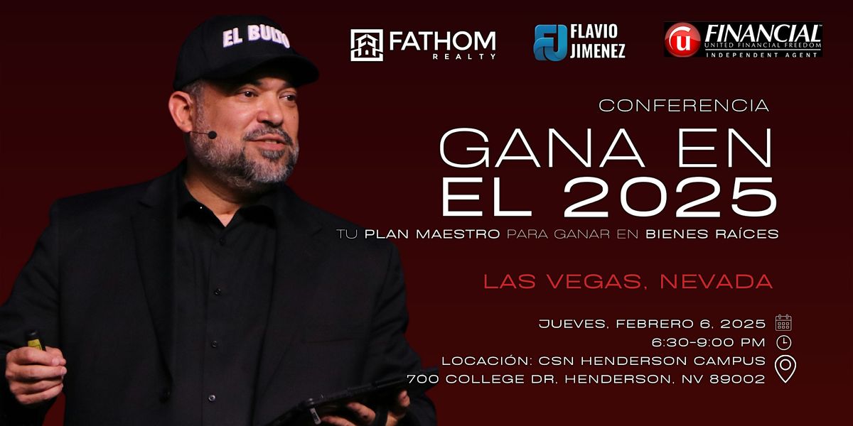 Conferencia: "Gana en el 2025" | Las Vegas, Nevada