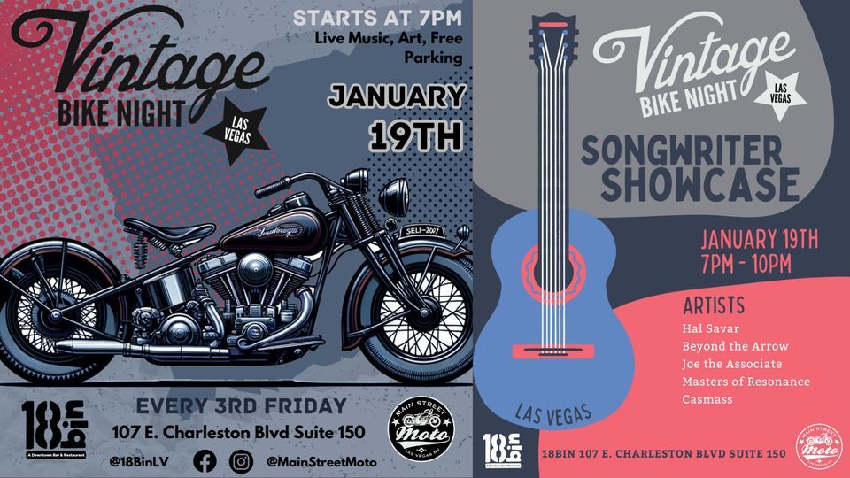 January Vintage Bike Night