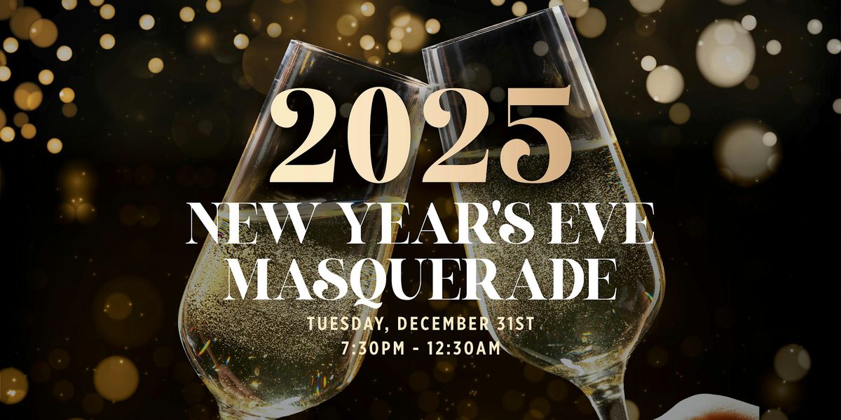 New Year's Eve Masquerade at the Boat House!