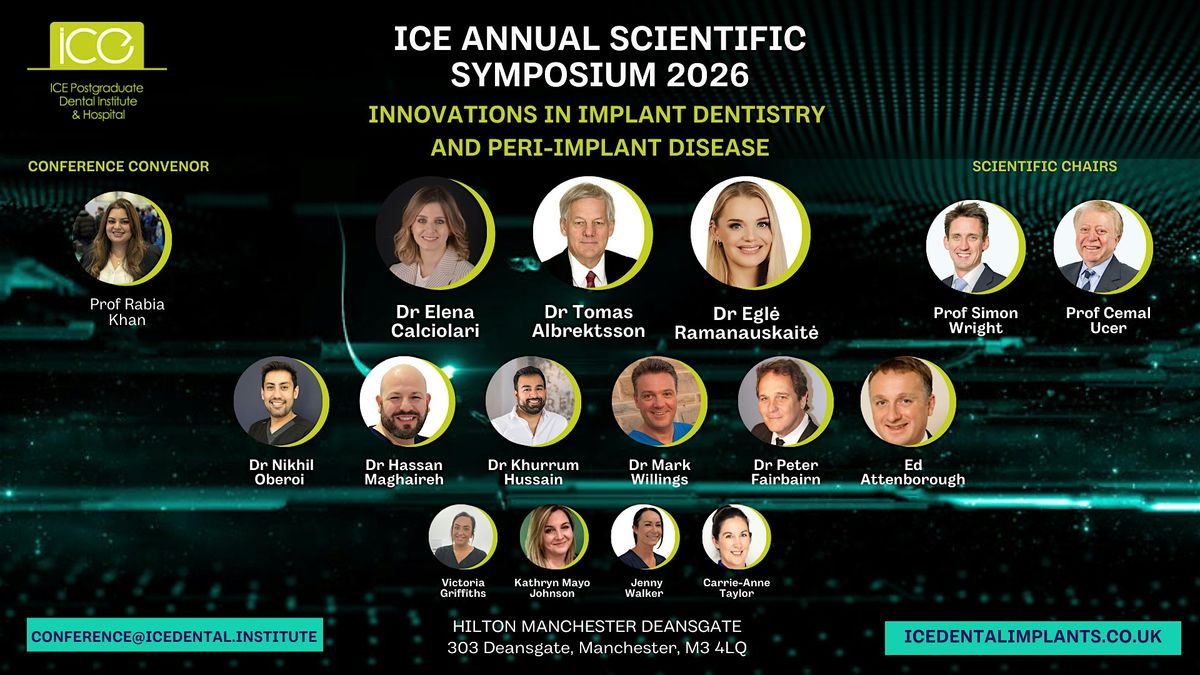 ICE Annual Scientific Symposium.