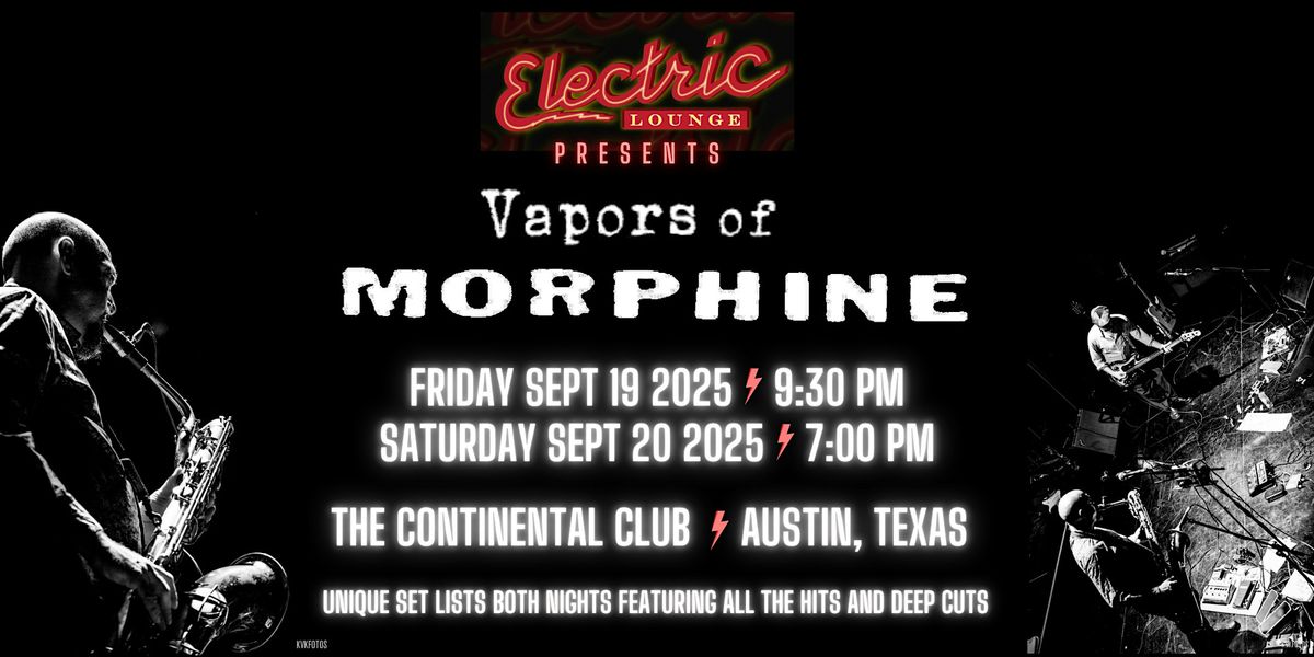 Vapors of Morph*ne