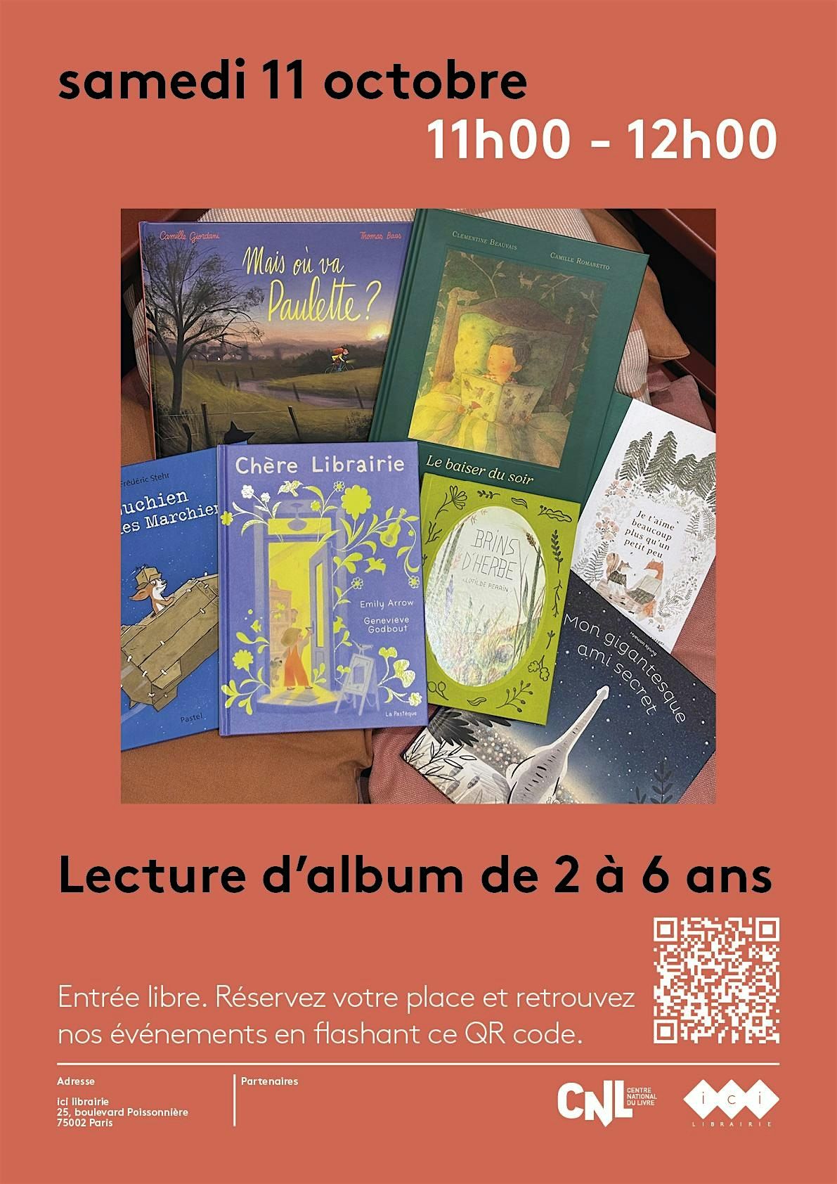 Lecture d'albums de 2 \u00e0 6 ans