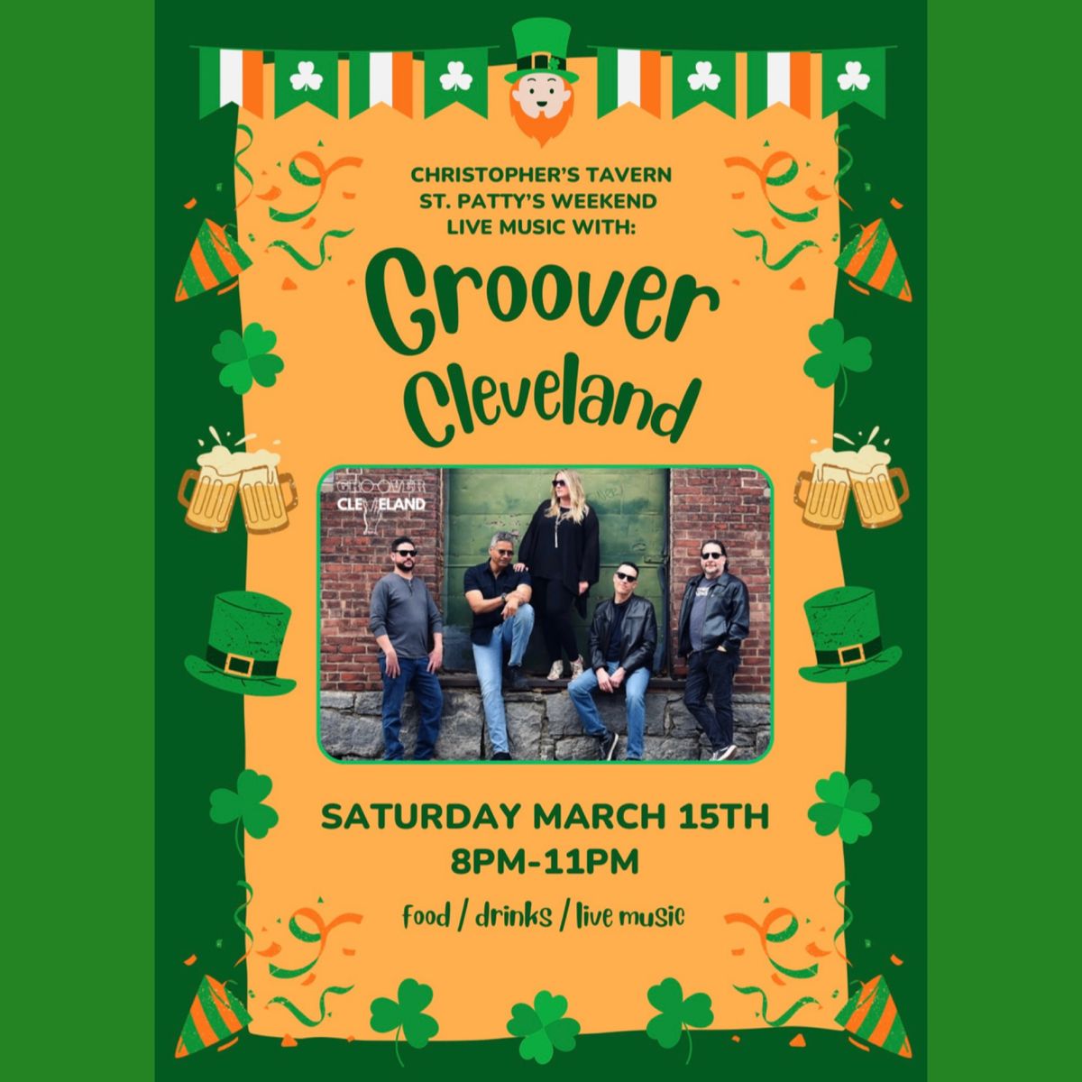 Groover Cleveland Live @ Christopher\u2019s!