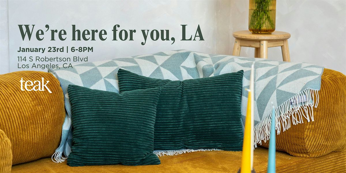 Teak New York: Scandinavian Design Pop-Up in Los Angeles