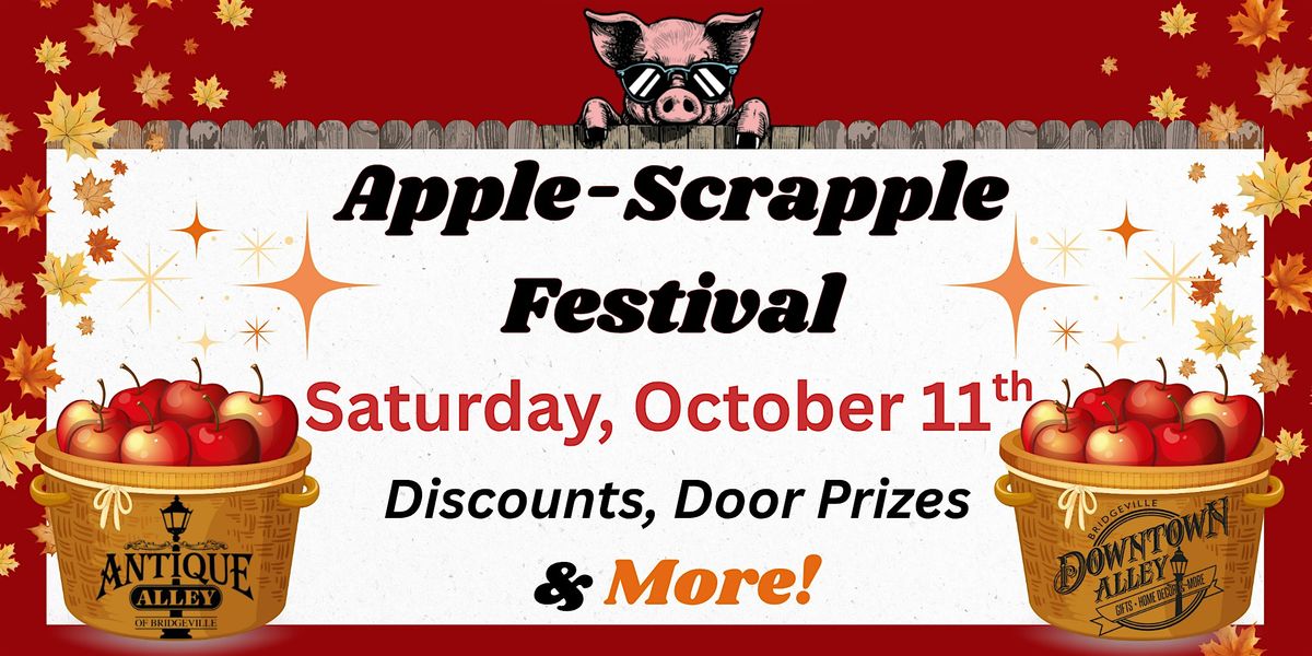 Apple Scrapple Celebration