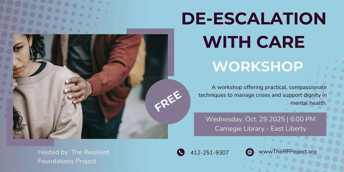 De-escalation with Care Workshop
