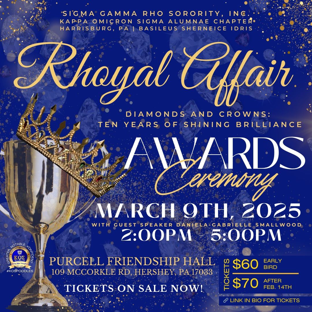 2025 Rhoyal Affair Awards & Scholarship Luncheon