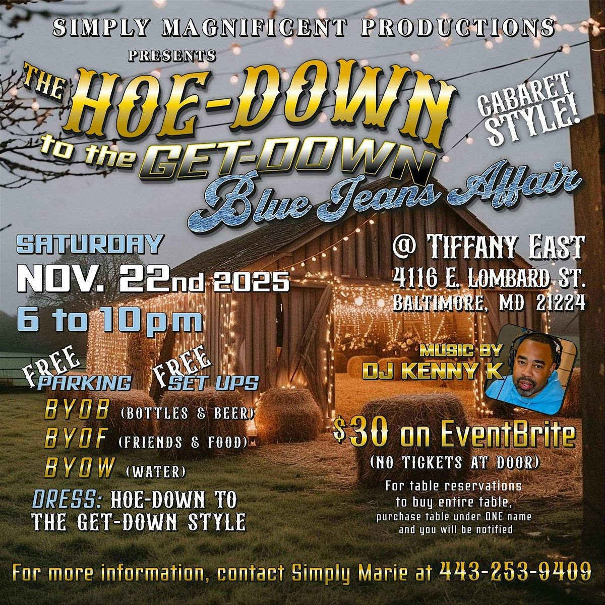Hoe-Down to the Get Down Blue Jeans Affair