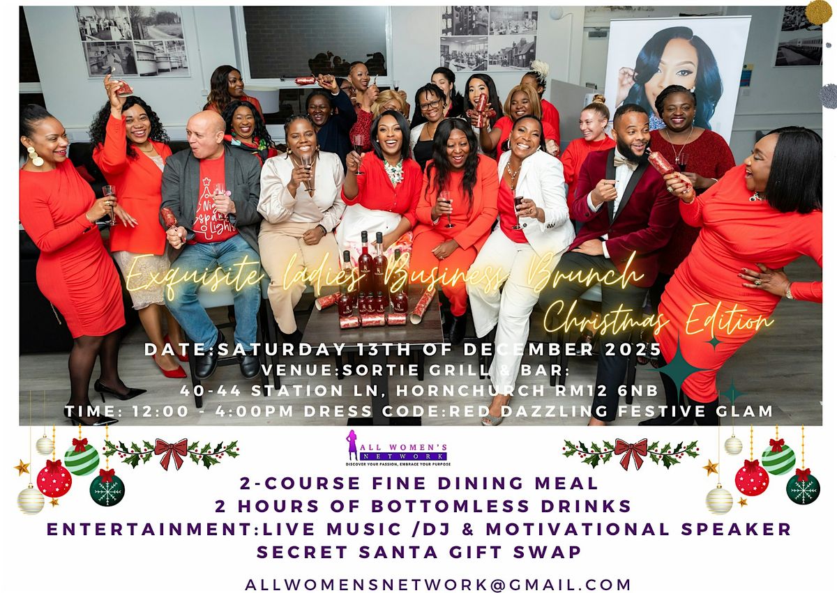 Christmas Edition of Exquisite Ladies Business Brunch