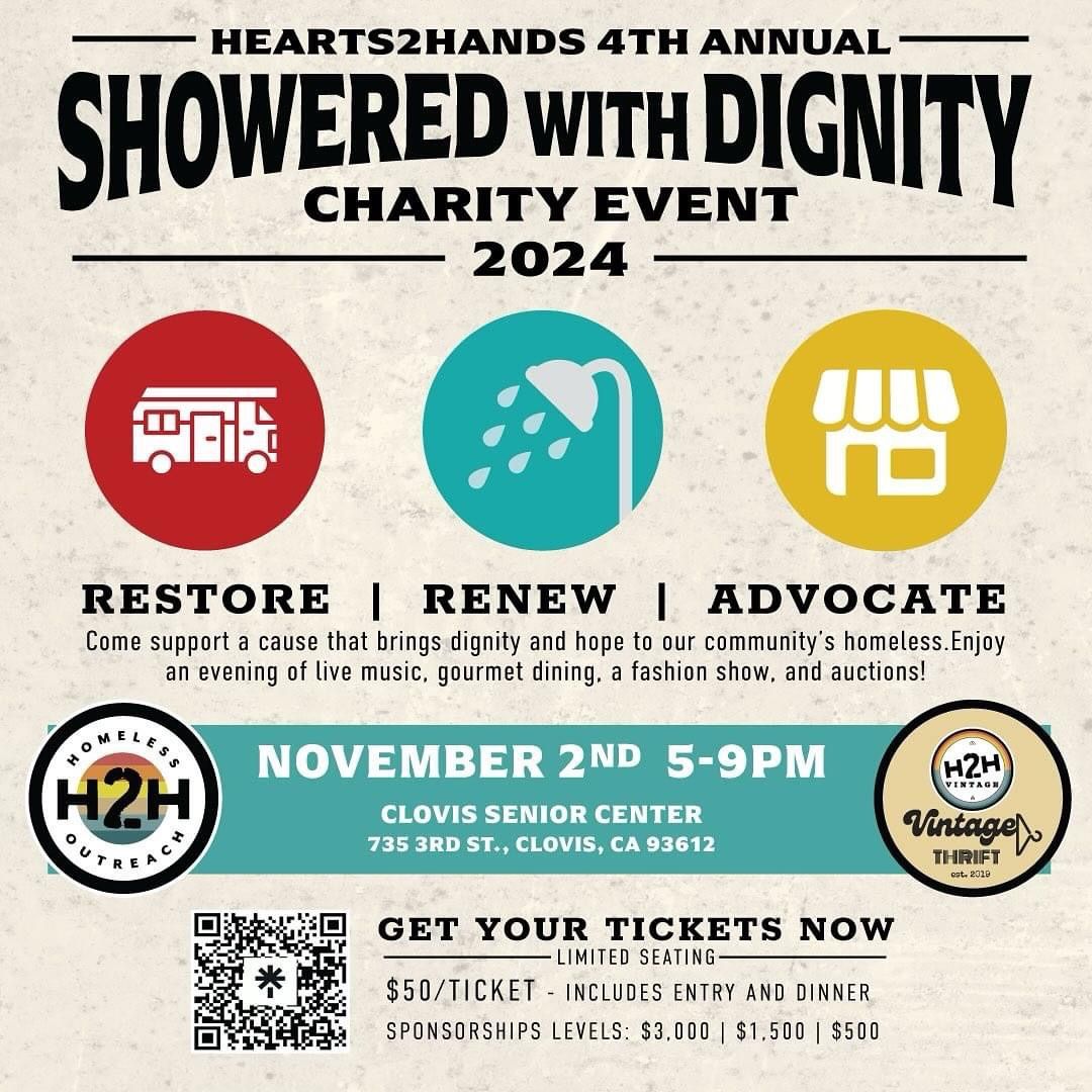 Showered with Dignity Charity Event 