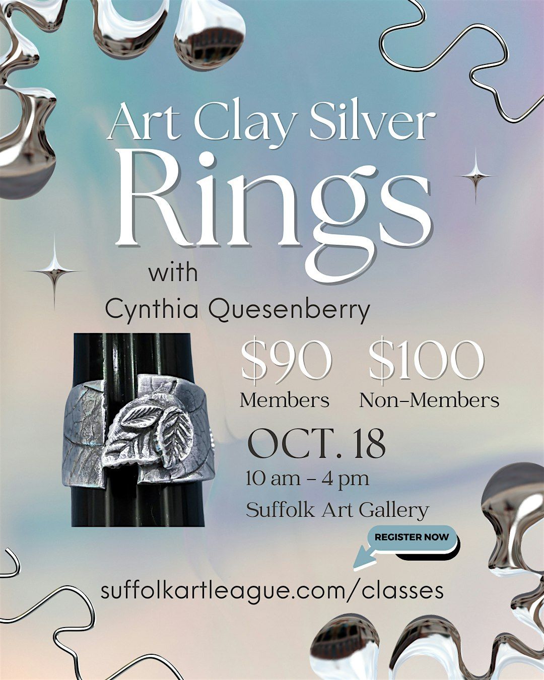 Art Clay Silver Rings