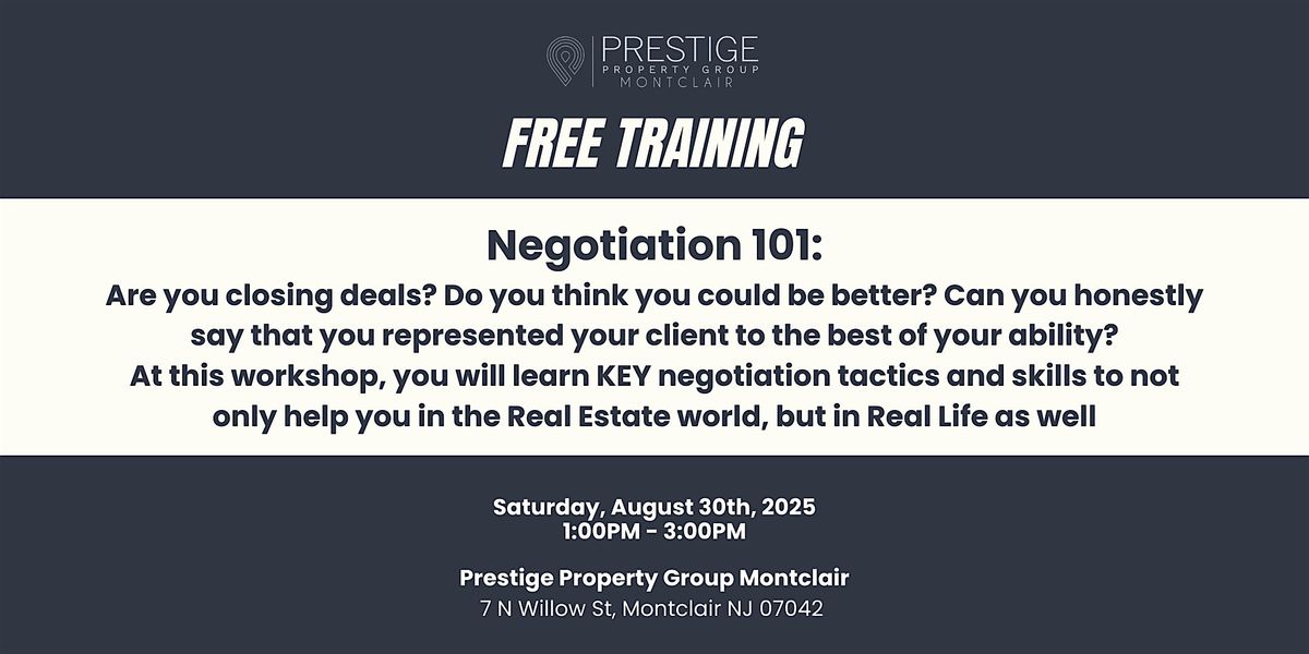 Negotiation 101