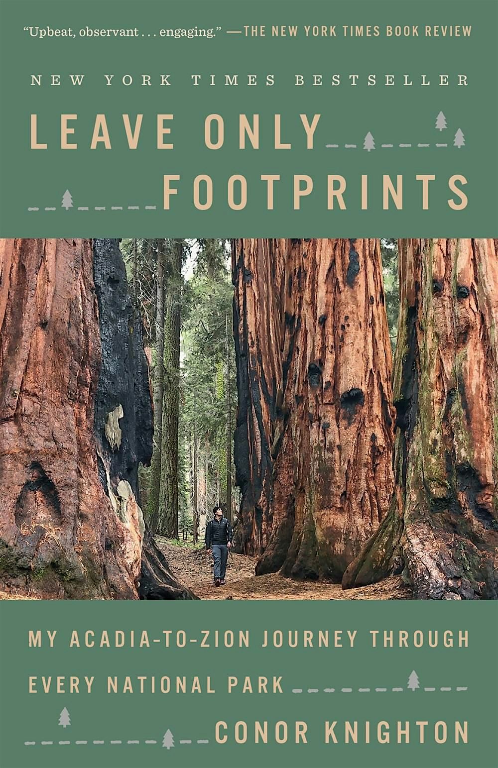 Wanderlust Book Club: Leave Only Footprints