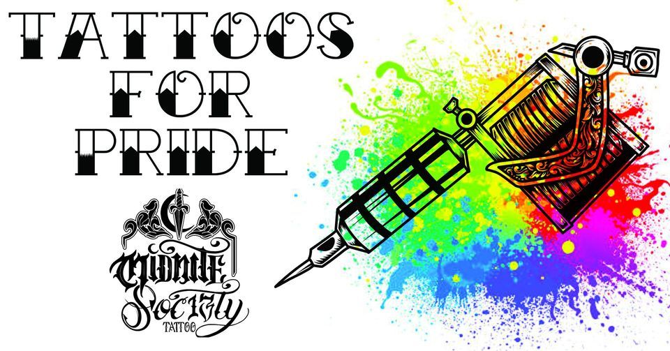 Tattoos for Pride 2023, Midnite Society Tattoo, Catlettsburg, 25 June 2023