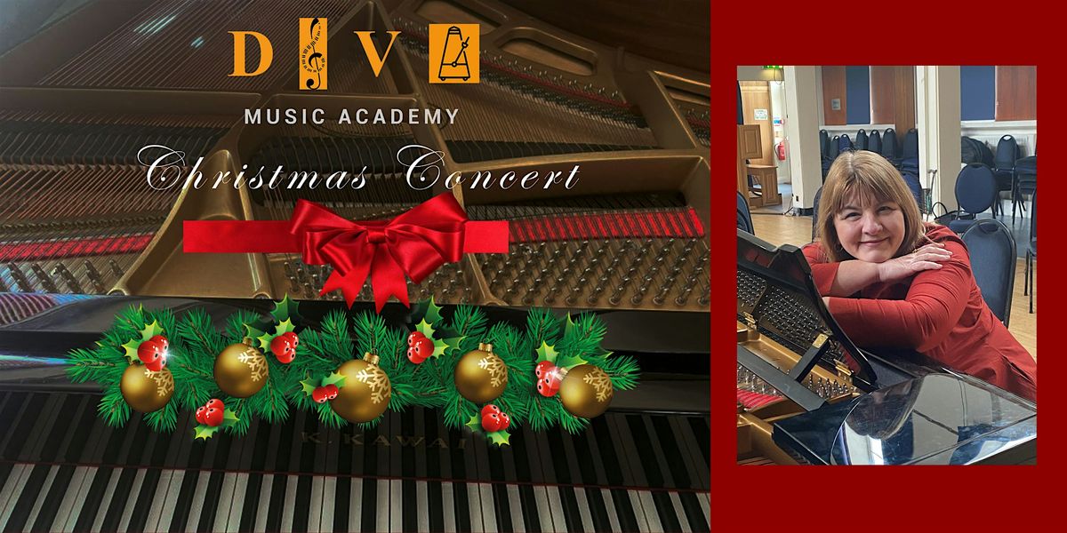 Christmas concert - piano recital with Diva Academy (IN PERSON)