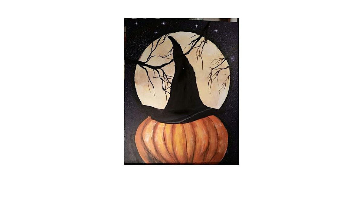 HOTEL MADSION-MONTYS RESTAURANT- PAINT & SIP with the WICKED PUMPKIN