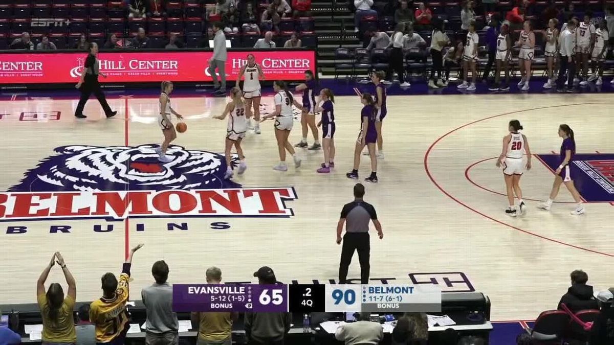 Evansville Purple Aces at Belmont Bruins Womens Basketball
