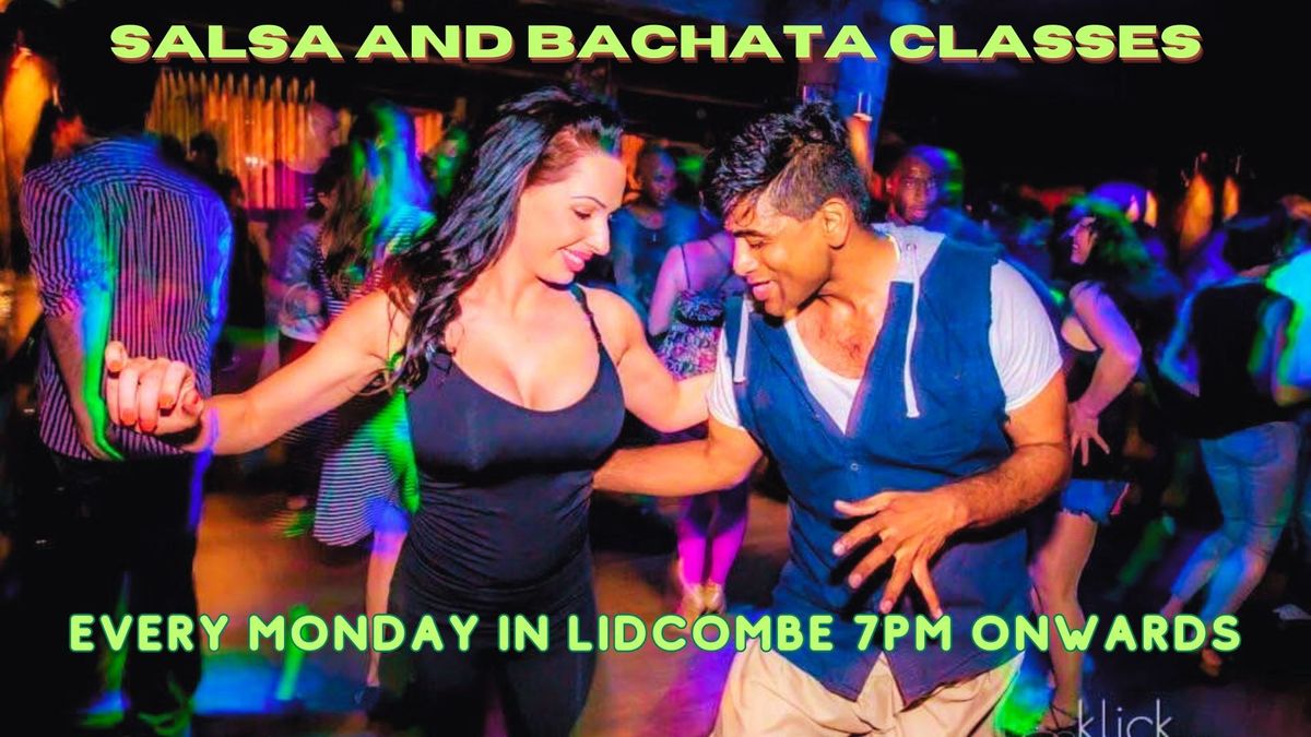 MONDAY NIGHTS SALSA BACHATA CLASSES IN LIDCOMBE