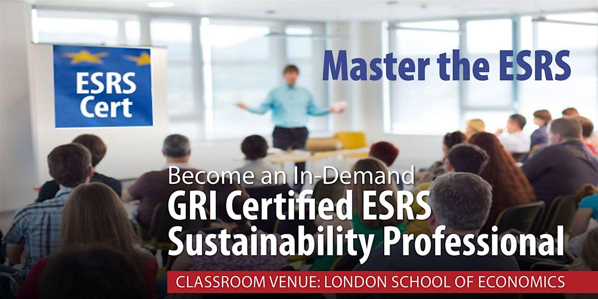 Become an In-Demand GRI Certified ESRS Sustainability Professional