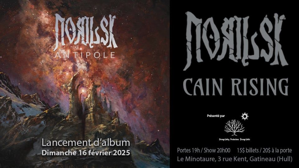 Norilsk (Lancement d'Antipole) | Cain Rising @ Minotaure