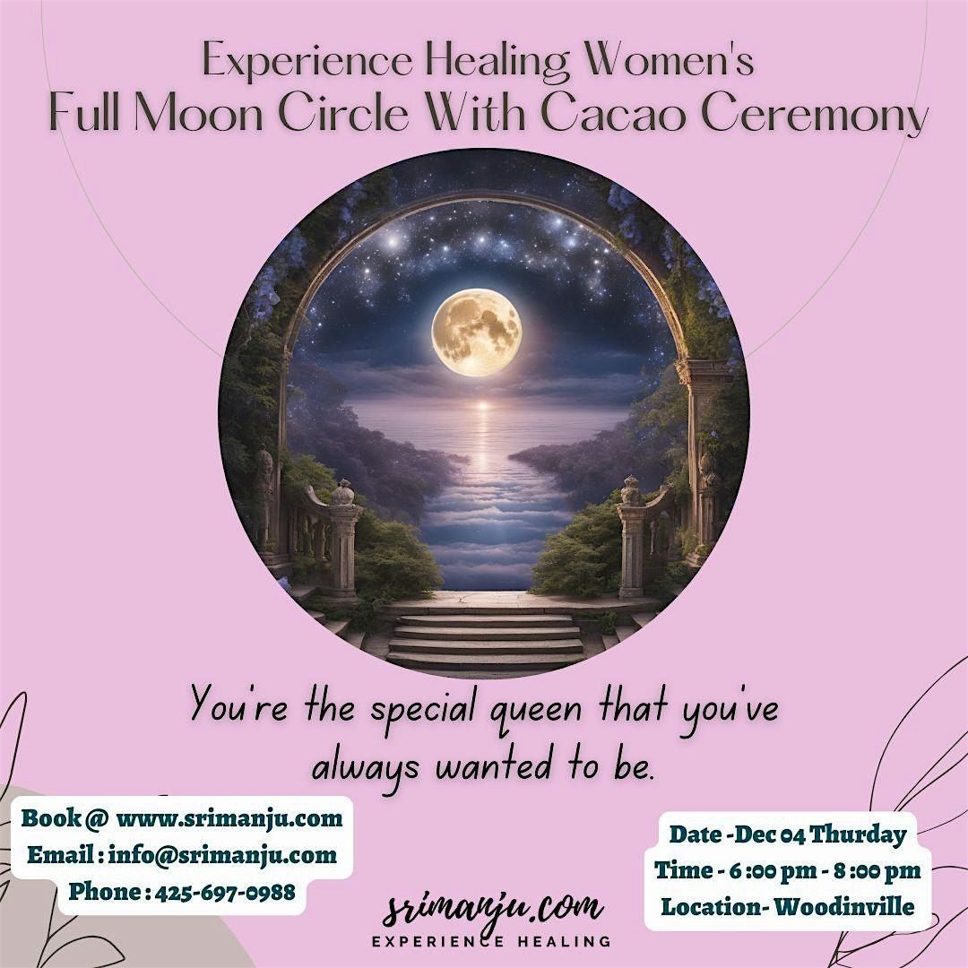 [NEW CIRCLE] December Full Moon Women's Healing Circle