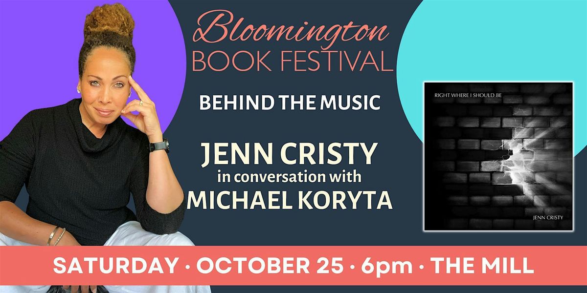 BEHIND THE MUSIC: Jenn Cristy in conversation with Michael Koryta