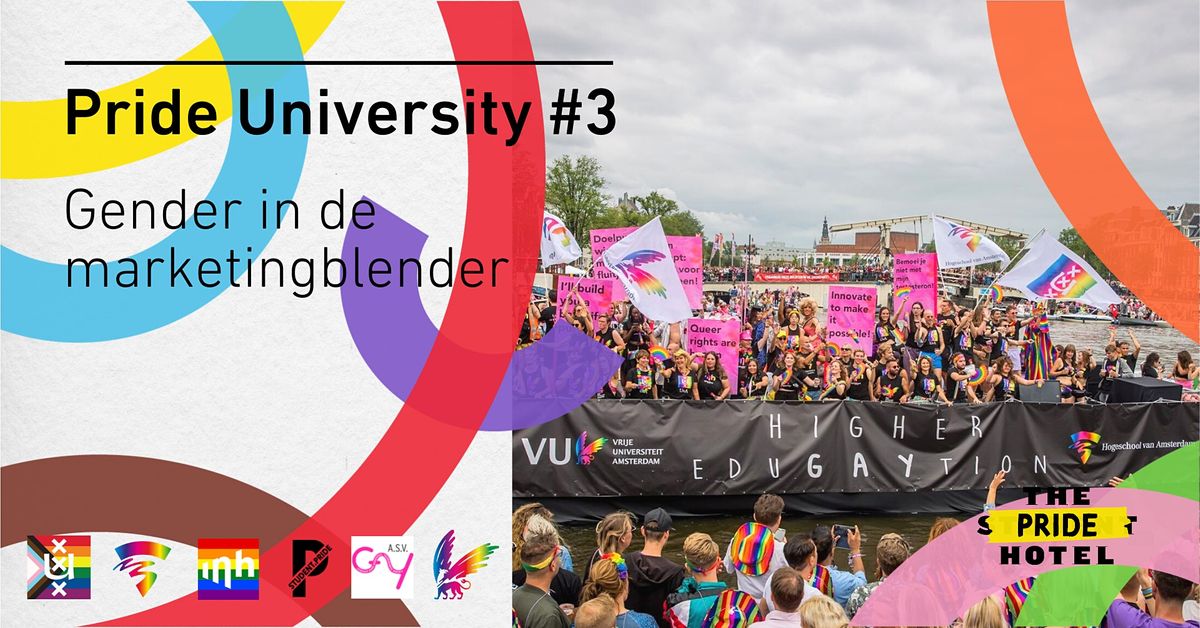 Pride University #3 - Gender in de marketingblender