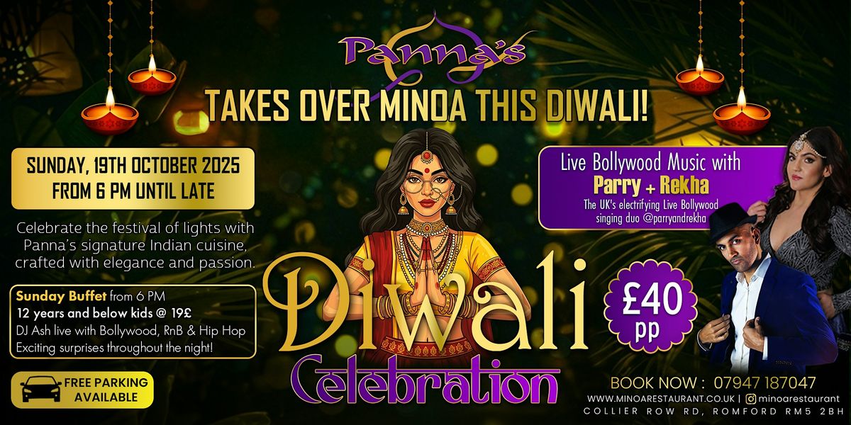 DIWALI CELEBRATION AT MINOA RESTAURANT (THE CITY PAVILION)