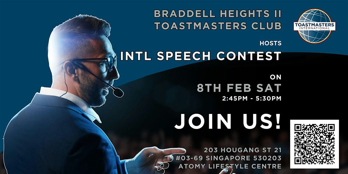 Toastmasters International Speech Contest 2025 \u2013 Unleash the Power of Words