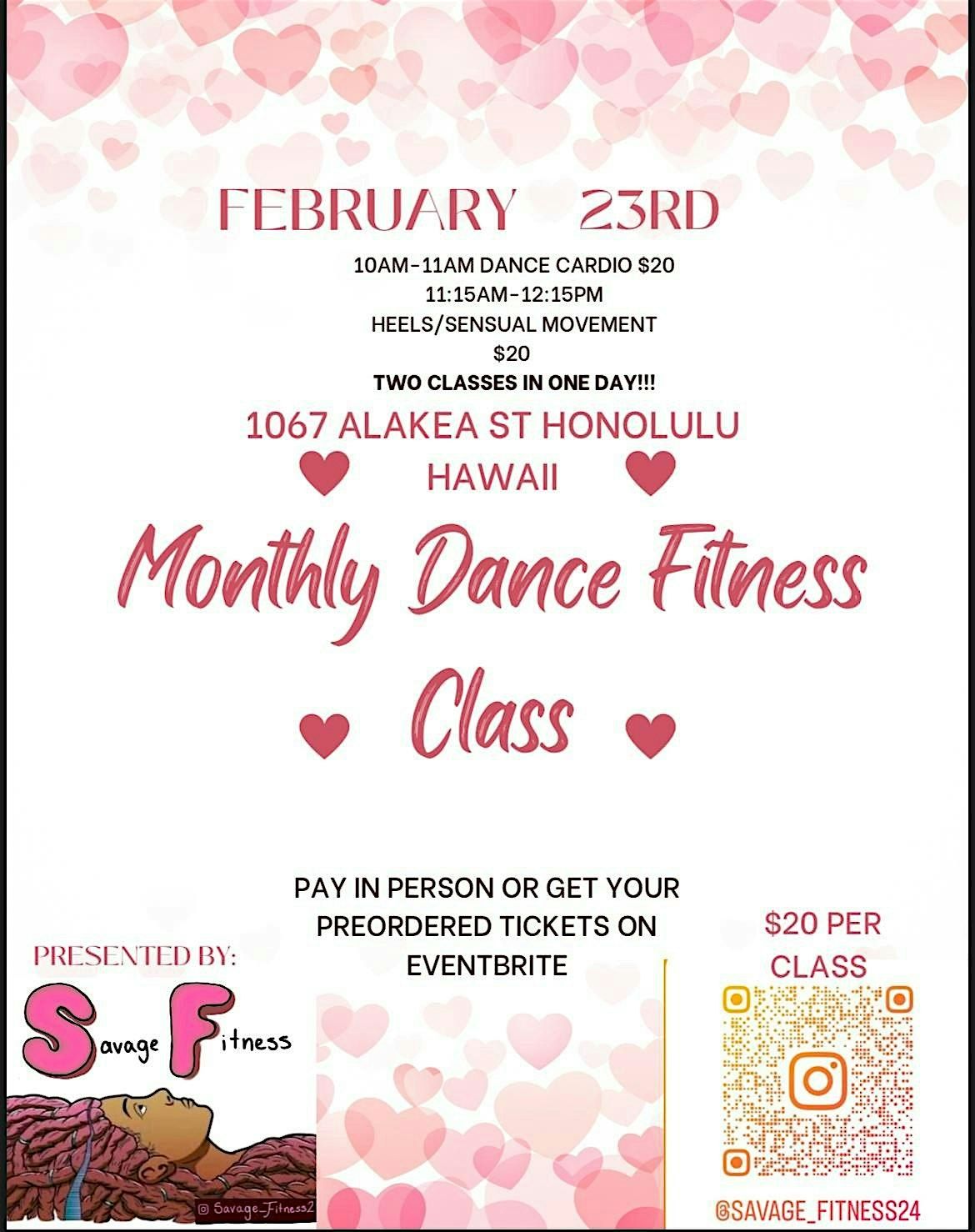 Savage Fitness dance class