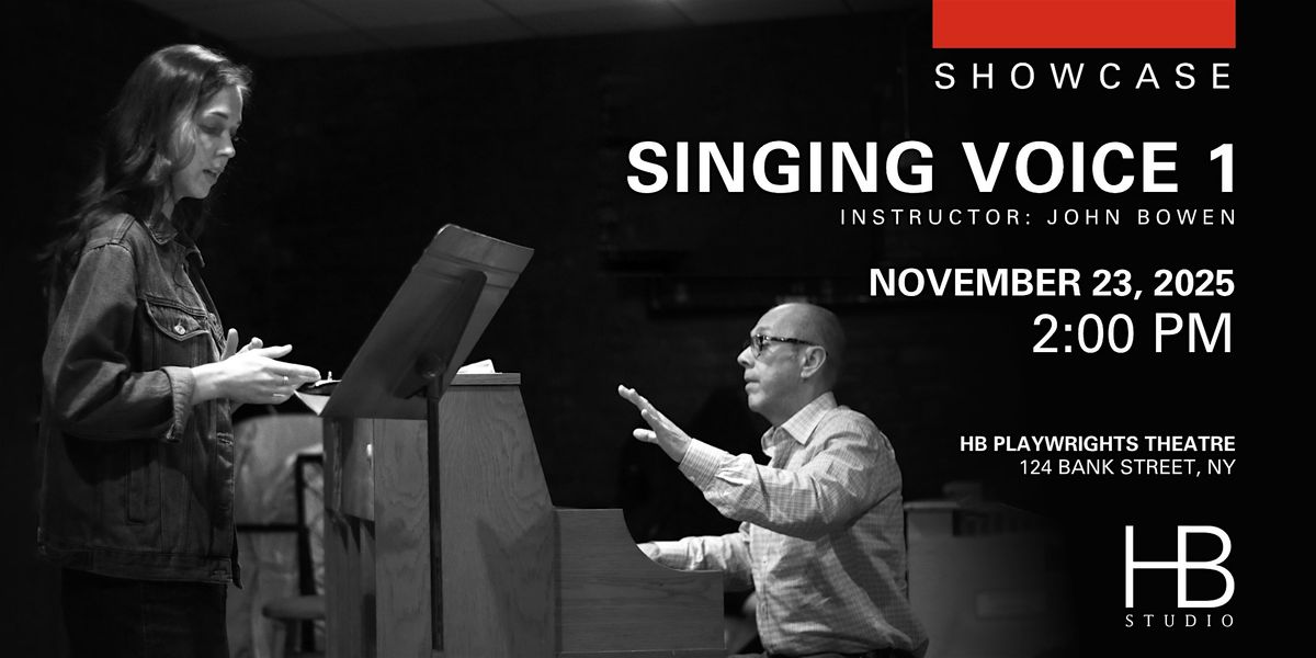 Singing Voice 1 with John Bowen \u2013 Fall 2025
