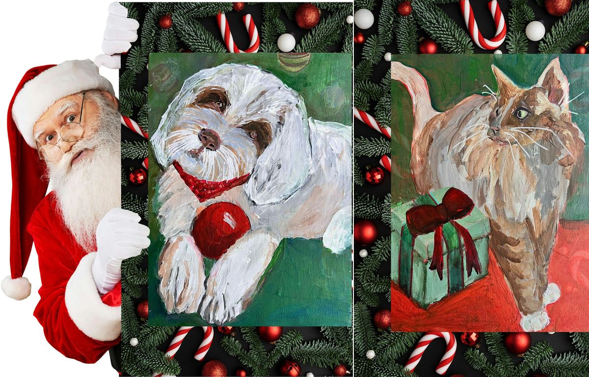 Portrait Your Pet: Christmas Edition.