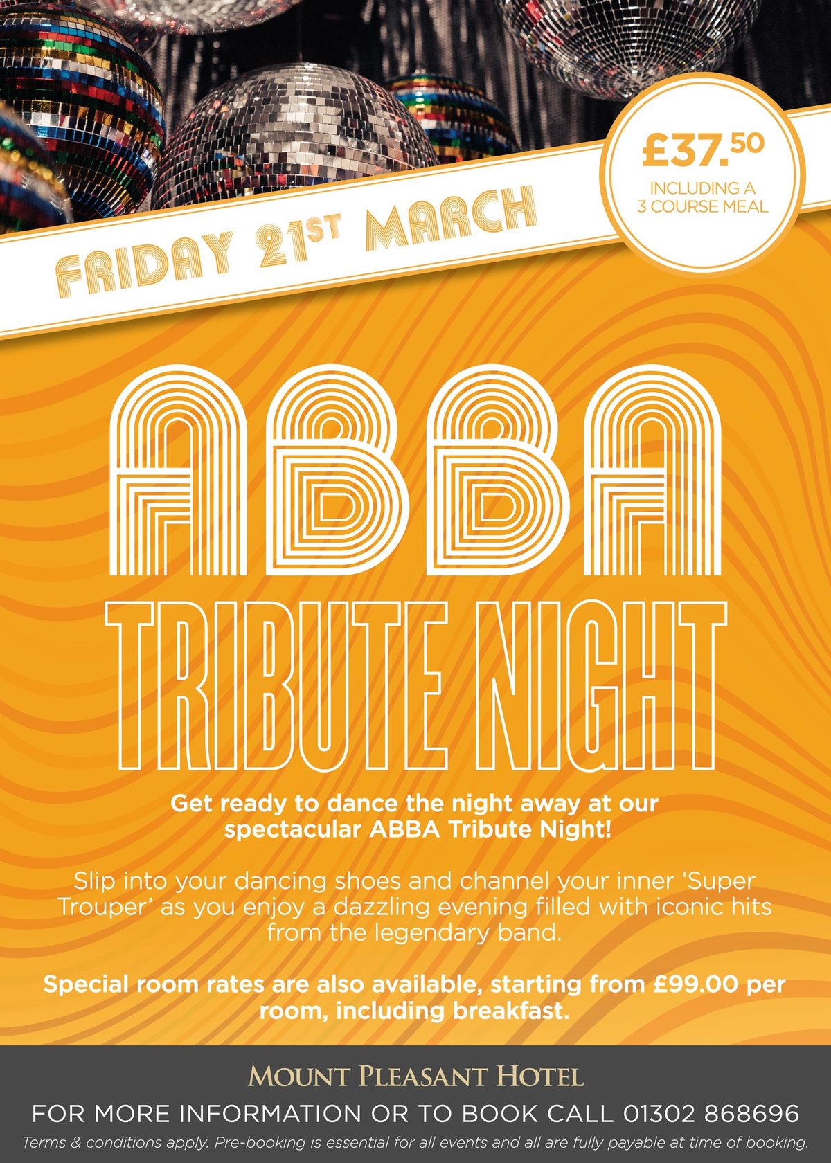 ABBA Tribute Night - Extra Date 