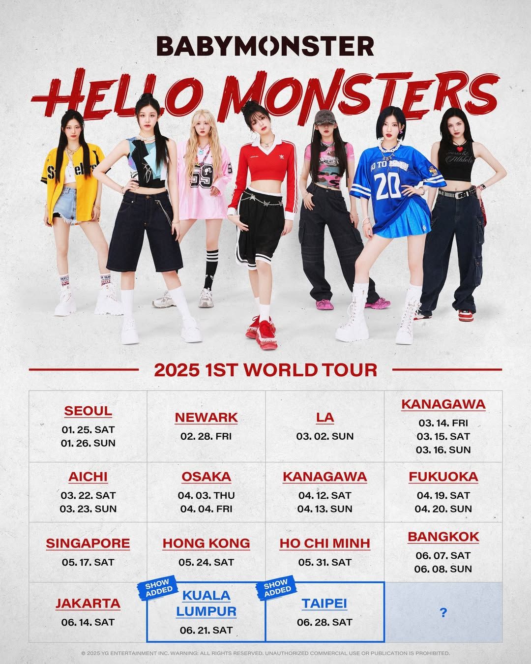 Babymonster at Scotiabank Arena