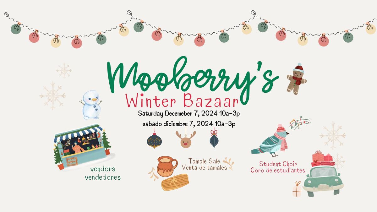 Mooberry Winter Bazaar