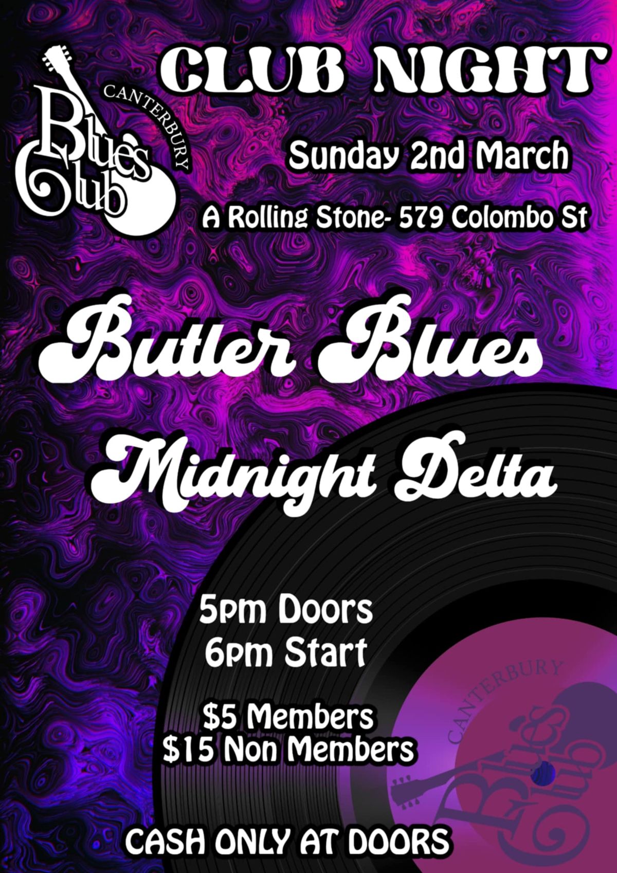 Canterbury Blues Club night