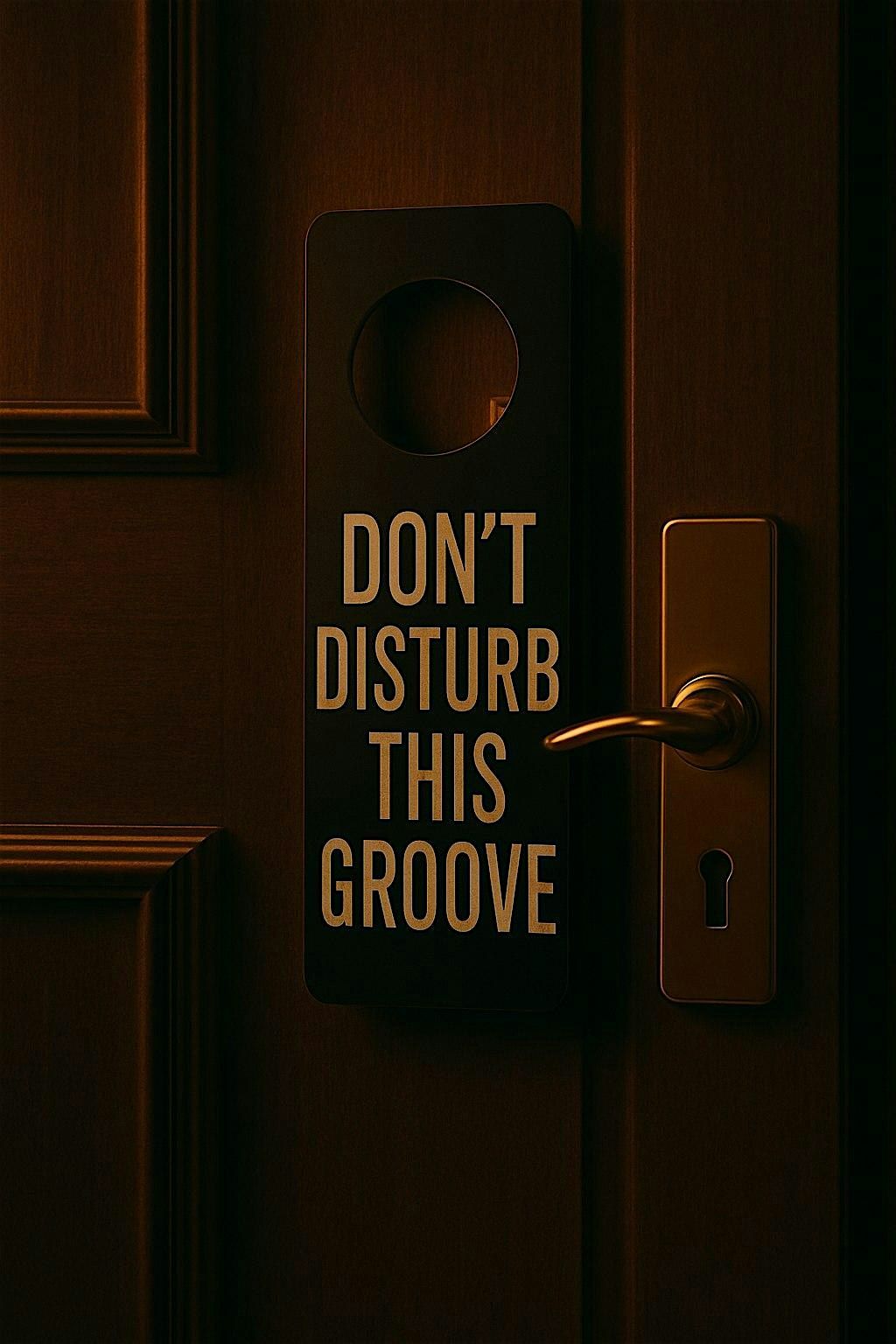 DON'T DISTURB THIS GROOVE!