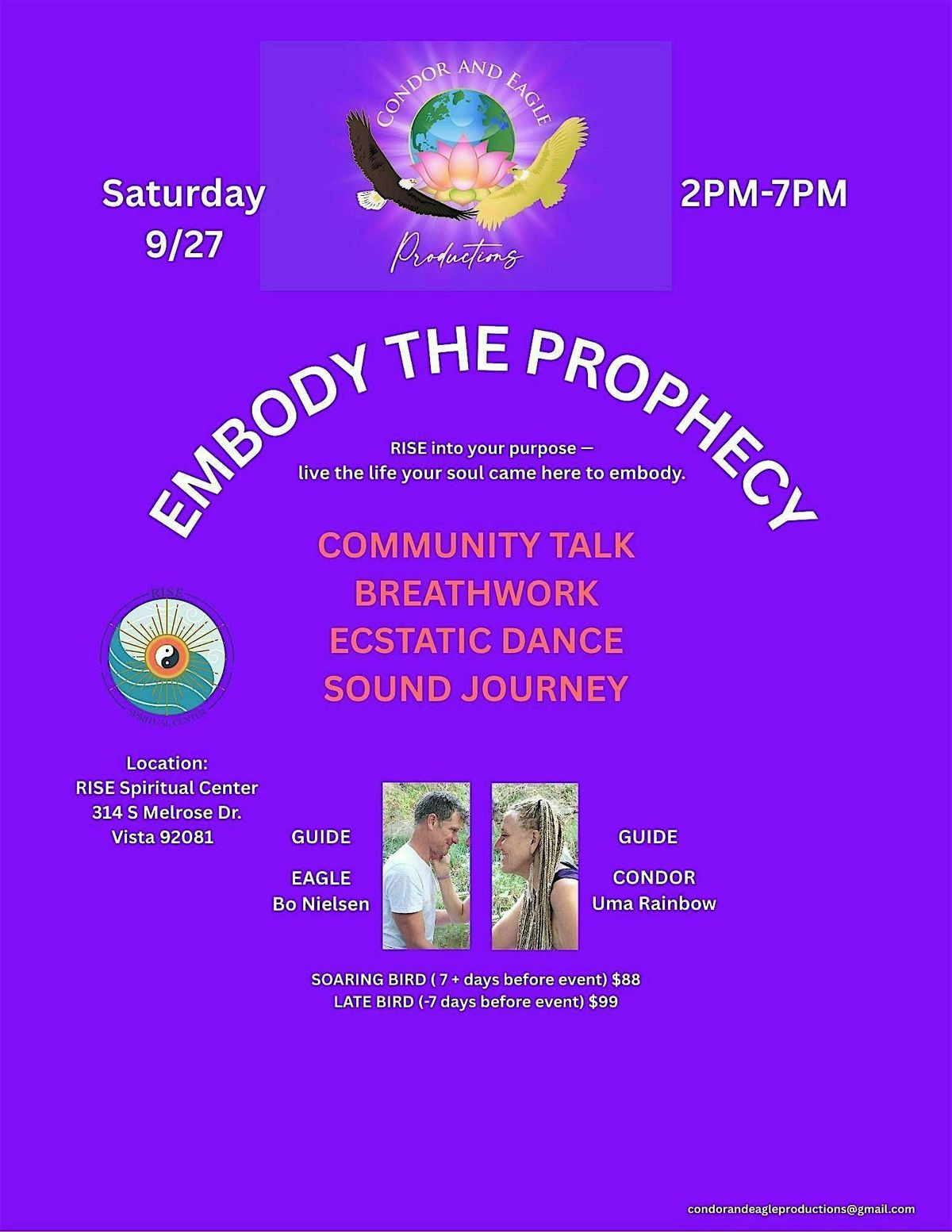Embodying the Prophecy of the Condor & the Eagle: A One-Day Transformation