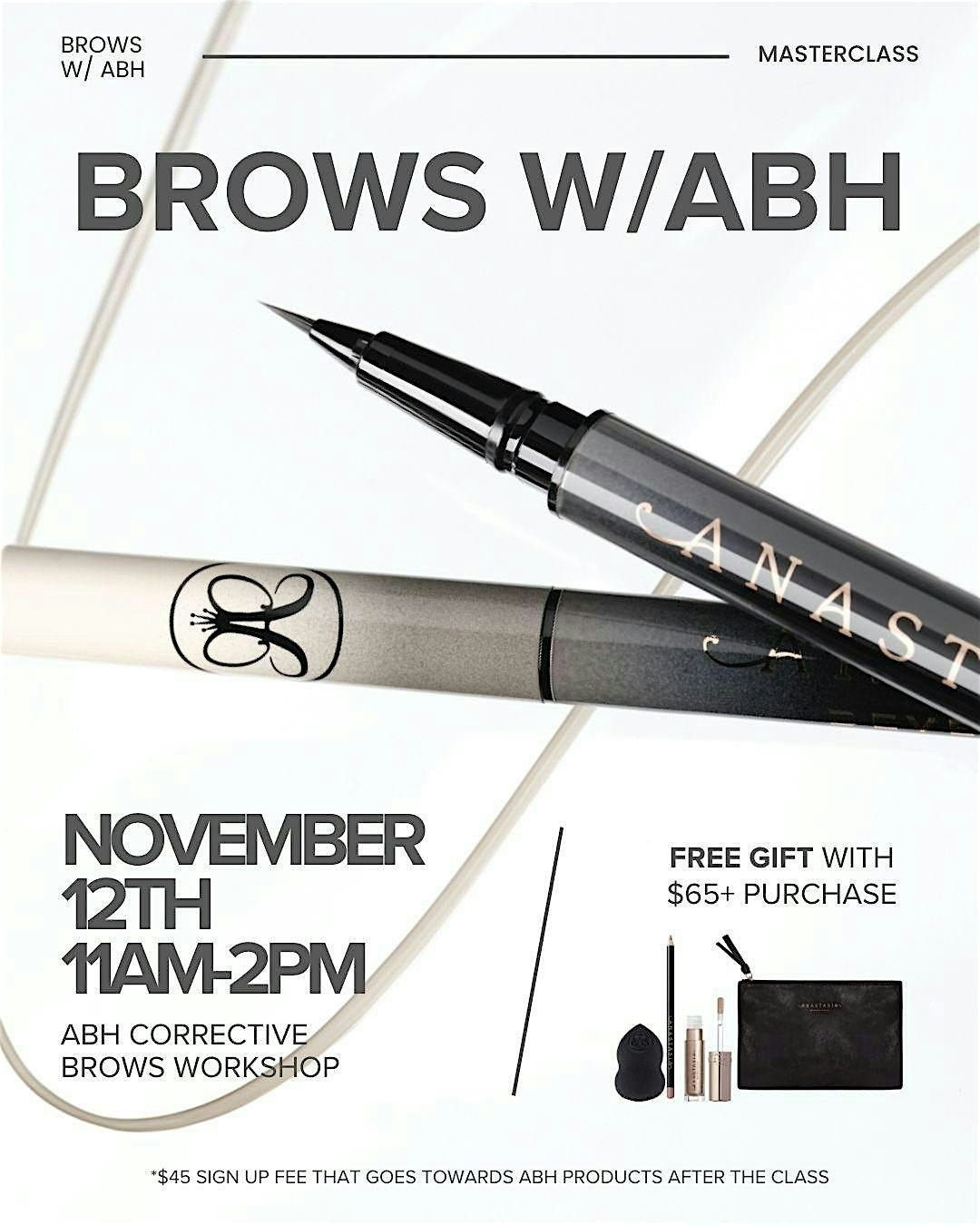 Corrective Brow Workshop w\/ ABH Pro Educator Jordan Kimbrough