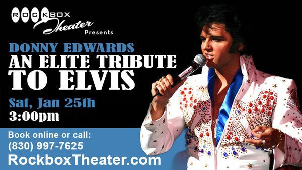 Donny Edwards - An Elite Tribute to Elvis