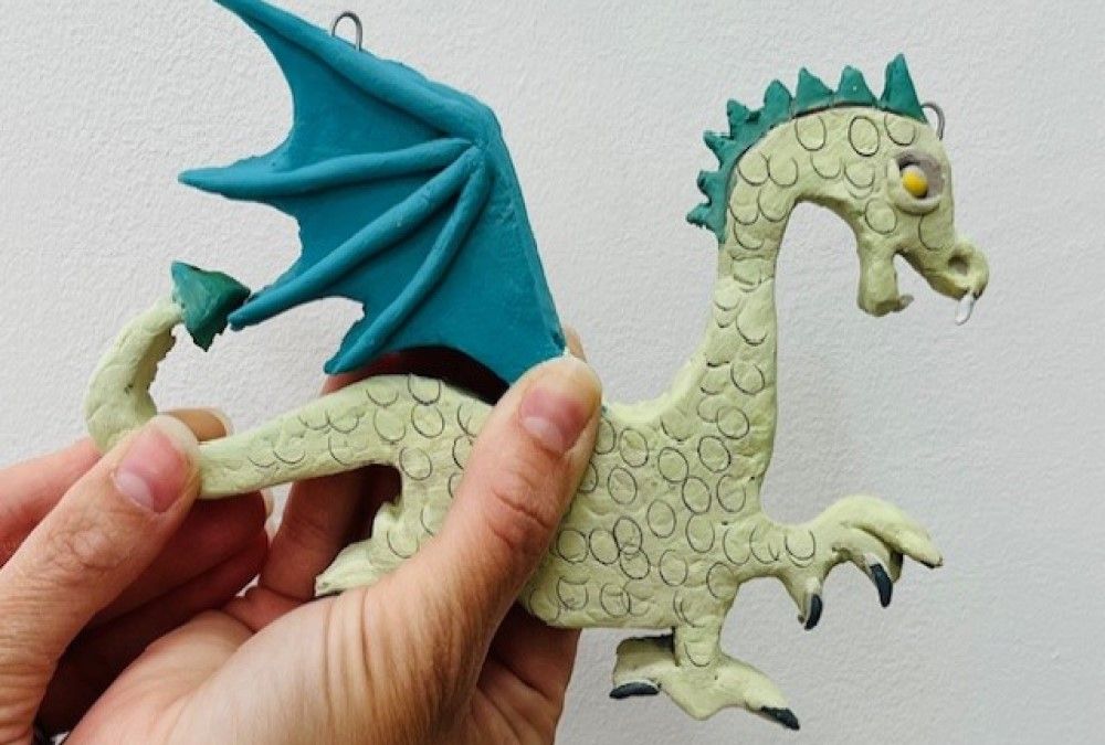 Knucker the Water Dragon \u2013 Family Clay Art Workshop