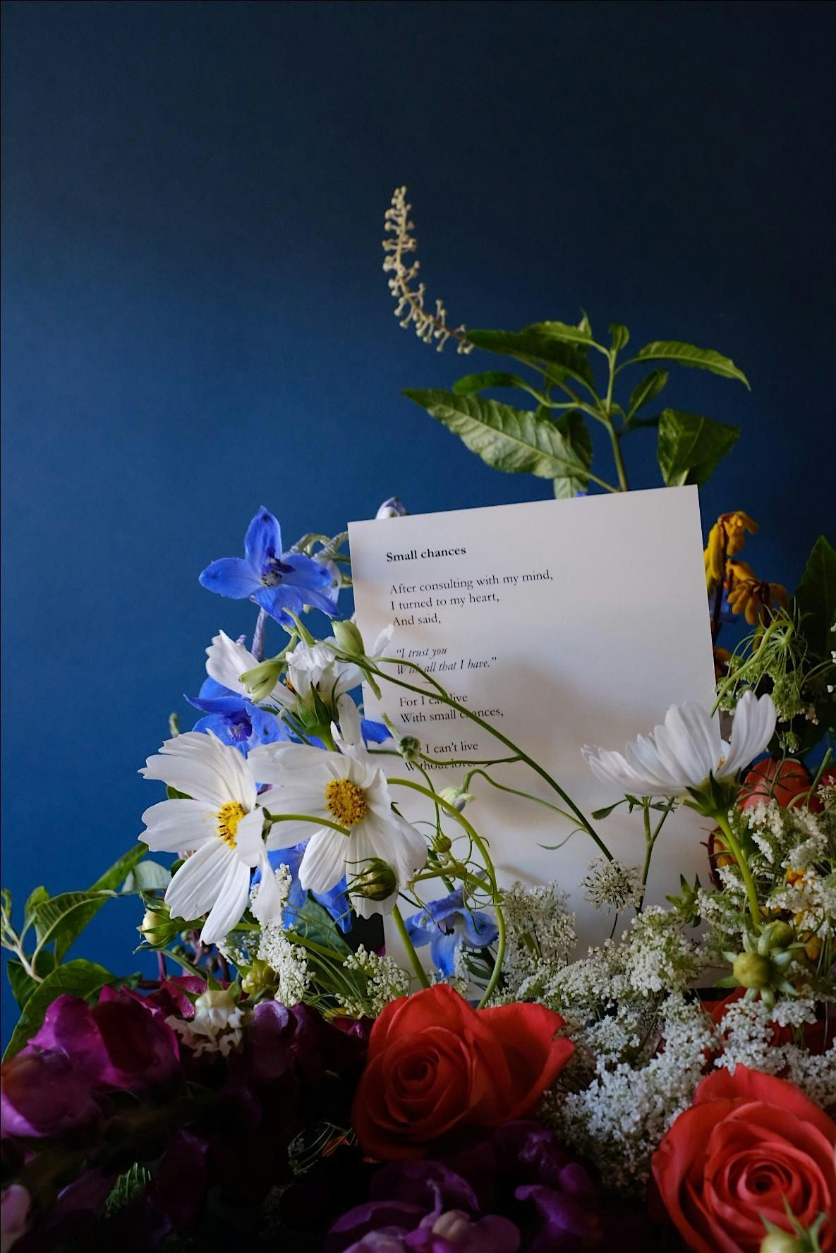 Blooms & Poems - Poetry & Mini-Bouquet Workshop